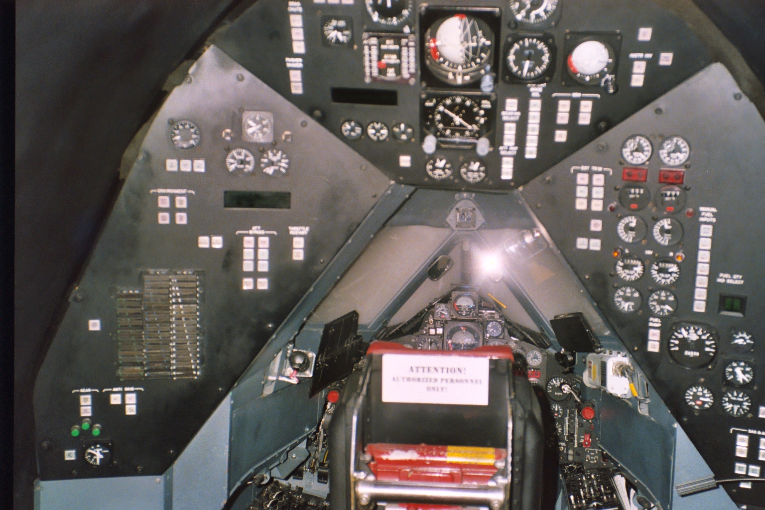 SR-71 Pilot Cockpit