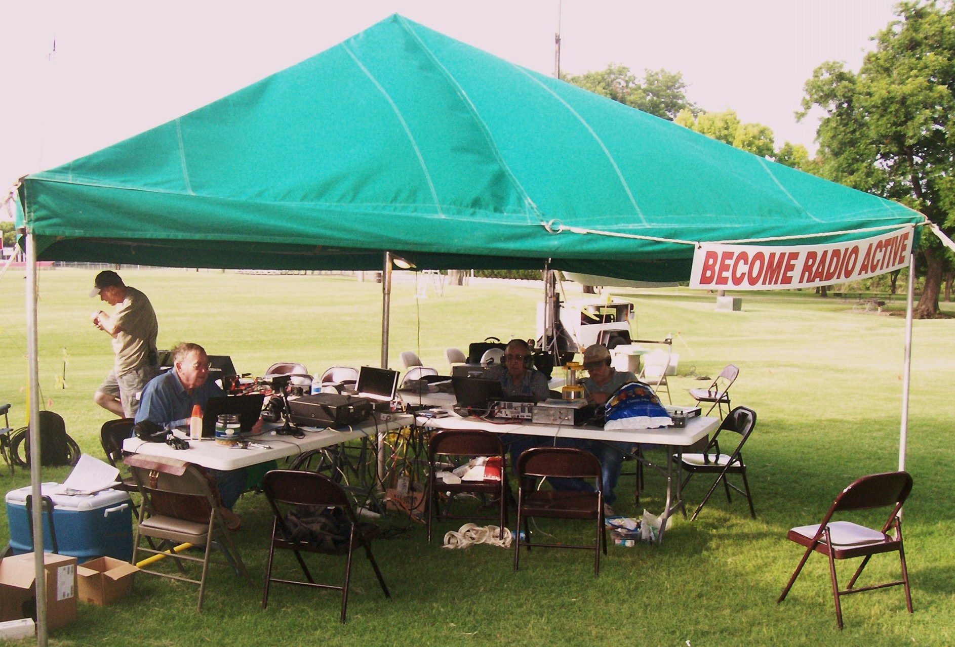 The Communications Tent