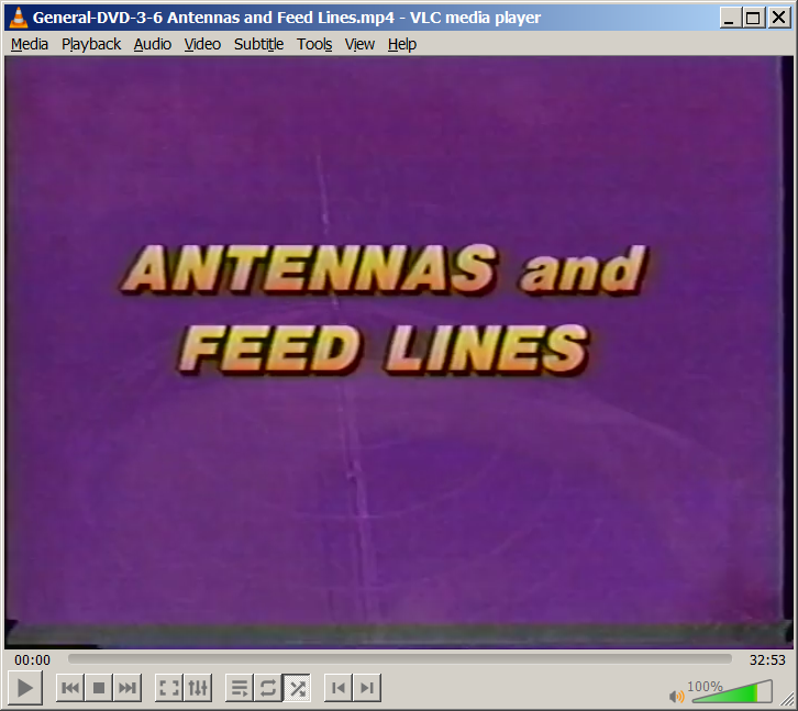 Antennas and Feed Lines