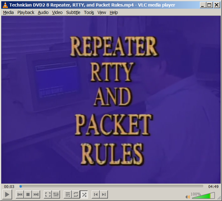 Repeater, RTTY, and Packet Rules
